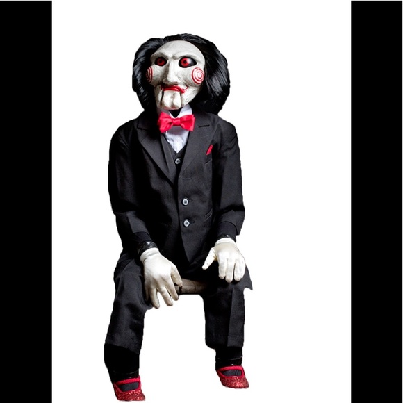 Trick or Treat Studios Saw Billy The Puppet Life size Poseable
Puppet Prop New - Picture 7 of 8